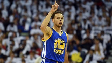 Le joueur des Warriors, Stephen Curry