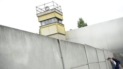 Le mémorial de Bernauer Strasse, à Berlin. (TOBIAS SCHWARZ / AFP)