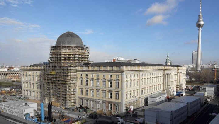 Le château de Berlin en cours de reconstruction
 (Förderverein Berliner Schloss e.V.)