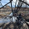 Sous les bombardements incessants, les civils fuient la ville d'Irpin, en banlieue de Kiev. (FRANCK MATHEVON / RADIO FRANCE)