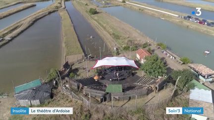 Charente-Maritime : un théâtre au milieu des huîtres à Dolus d'Oléron