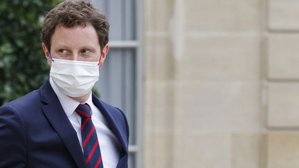 Clément Beaune, secrétaire d'État aux Affaires européennes, le 23 juin 2021. (LUDOVIC MARIN / AFP)