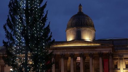 C’est l’un des incontournables de Noël chez nos amis anglais : le célèbre sapin de Trafalgar Square, en plein cœur de Londres, est le fruit d’une longue tradition, puisque l’arbre est offert par la Norvège à la capitale anglais depuis maintenant 1947. Son allure suscite pourtant quelques critiques. (CAPTURE ECRAN FRANCE 2)