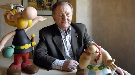 Albert Uderzo, l'auteur de la bande dessinée "Asterix et Obélix", le 19 avril 2007. (STEPHANE DE SAKUTIN / AFP)