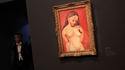 Elle replace &eacute;galement le travail de Degas dans son contexte de cr&eacute;ation en pr&eacute;sentant &eacute;galement des &oelig;uvres r&eacute;alis&eacute;es par des artistes qu'il a inspir&eacute;s comme Matisse ou Picasso (photo). (ELODIE DROUARD / FTVI)