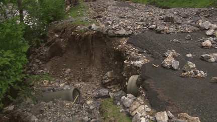 Intempéries : les orages provoquent des inondations dans les Hautes-Pyrénées (France 2)