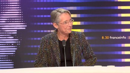 Elisabeth Borne, invitée du 8h30 franceinfo mardi 3 janvier (FRANCEINFO / RADIOFRANCE)