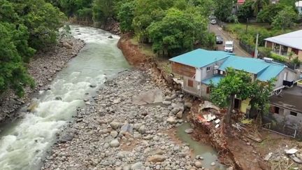 Guadeloupe : les importants dégâts causés par la tempête Fiona