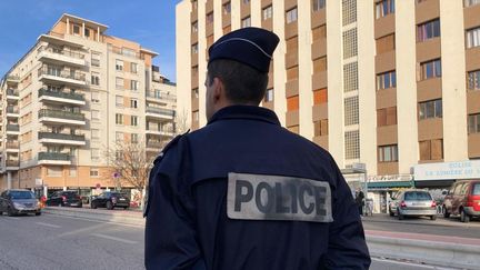 Un contrôle de police à Marseille où il manque des agents. (MATHILDE ANSQUER / RADIO FRANCE)