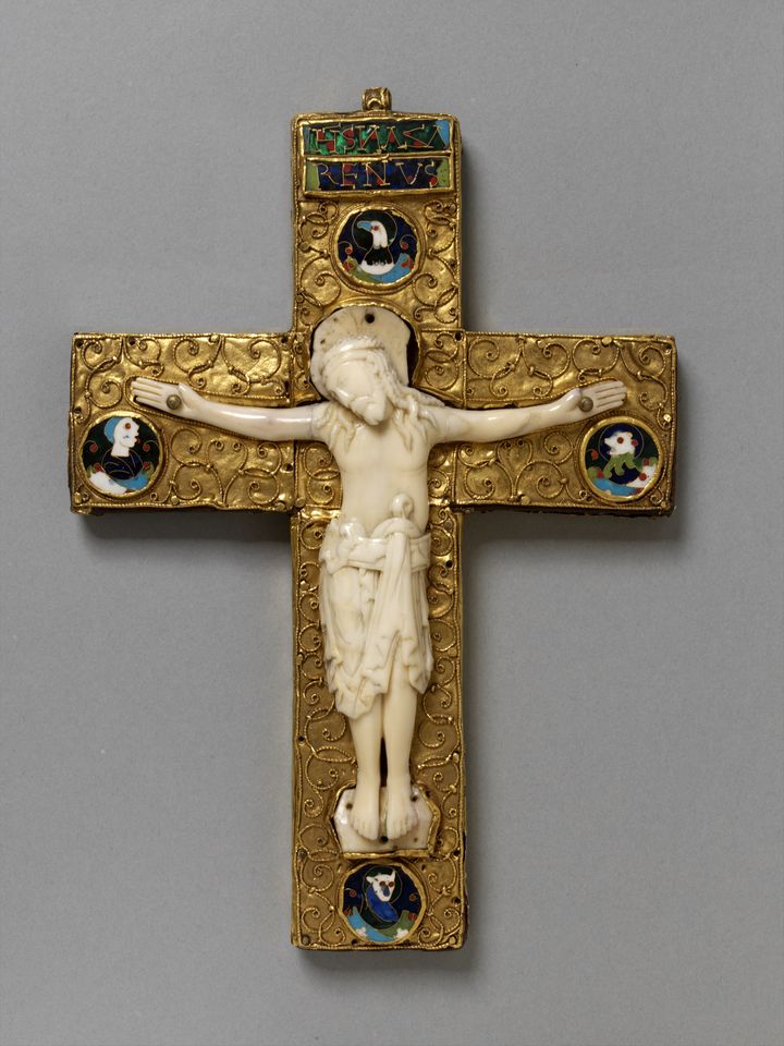 "Christ crucifié" - Angleterre ou France (Paris), vers 1275-1300. (Victoria and Albert Museum, London)