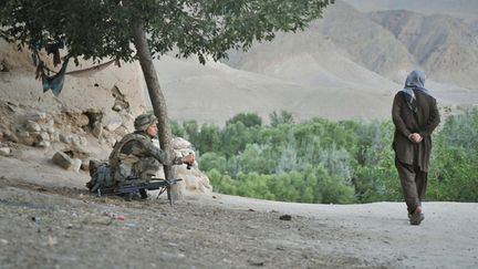 &nbsp; (Un Slovaque du 2e régiment étranger de parachutistes, REP ici en action en Afghanistan, est mort en 2008 à Djibouti © MaxPPP)