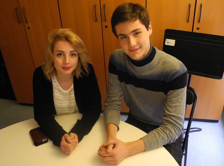 Olivia Martin et Victor Haviez, musiciens de l'OFJ.
 (LCA/Culturebox)