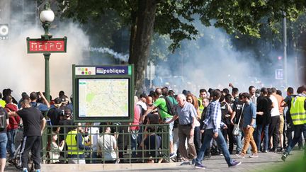 &nbsp; (La manifestation parisienne de samedi dernier avait dégénéré © Maxppp)