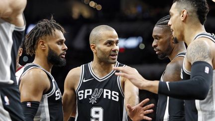 Tony Parker, meneur des San Antonio Spurs (RONALD CORTES / GETTY IMAGES NORTH AMERICA)