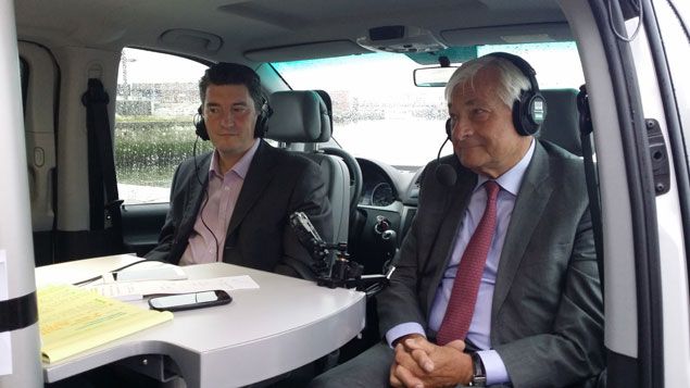 &nbsp; (Laurent Roussel, président de l'Union Commerciale et Jean-Marc Puisseseau, président de la CCI © Radio France / Nicolas Favreau)