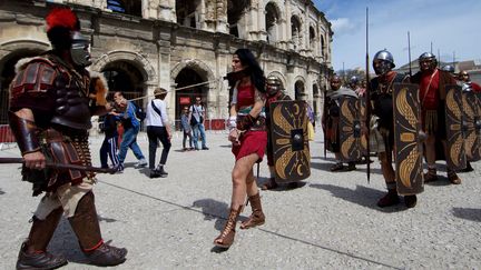 Les Grands Jeux Romains à Nîmes (JOHAN BEN AZZOUZ / MAXPPP)