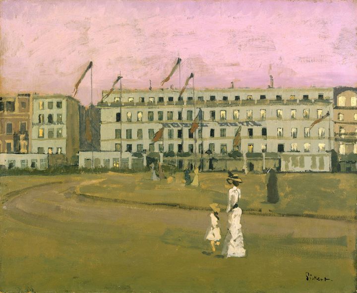 Walter Richard Sickert, "L’Hôtel Royal Dieppe", 1894,UK, Sheffield, Museums Sheffield, Millenium Gallery (Image © Sheffield Museums / Bridgeman Images)