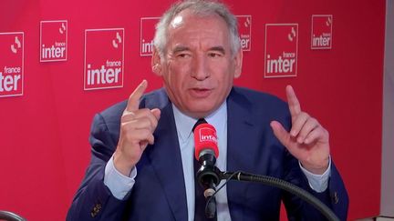 François Bayrou, le 22 juin 2022. (FRANCE INTER / RADIO FRANCE)