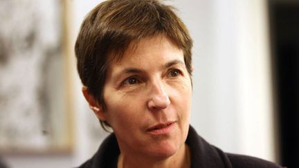 &nbsp; (Christine Angot reçoit le Prix Décembre pour "Un amour impossible" © MaxPPP)