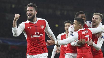 L'international français Olivier Giroud, le 23 novembre 2016 à l'Emirates Stadium de Londres.&nbsp; (IAN KINGTON / IKIMAGES)