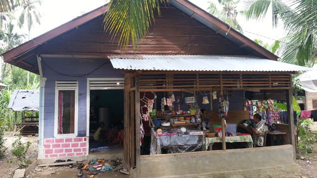 &nbsp; (La famille, qui vit sur l’île de Sumatra, en Indonésie © S.Baer / RF)