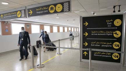 Aéroport international Mohammed V de Casablanca, le 15 juin 2021. (JALAL MORCHIDI / ANADOLU AGENCY)