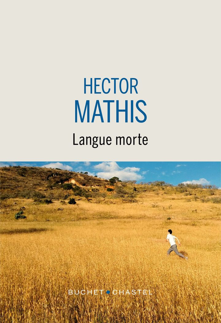 Couverture de "Langue morte", d'Hector Mathis, janvier 2022 (BUCHET CHASTEL)