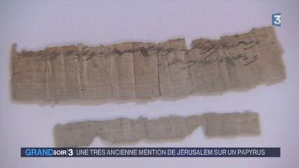 Israël : un papyrus ancien mentionne Jérusalem