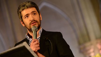 Grégoire lors de la présentation de l'album "Thérèse, Vivre d'amour" dans la Chapelle Ste Thérèse des Apprentis d'Auteuil.
 (Ghnassia Anthony/Sipa)