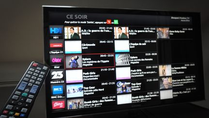 Les groupes TF1 et M6 veulent obliger les opérateurs et fournisseurs de services à payer pour la diffusion des flux de leurs chaînes. (MAXPPP)