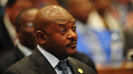 &nbsp; (Pierre NKurunziza, président contesté du Burundi © MaxPPP)