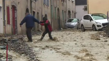 Intempéries : Laruns, dans les Pyrénées-Atlantiques, submergée par les eaux