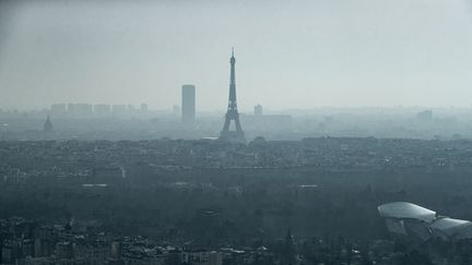 Les seuils limites de pollution de l'air au dioxyde d'azote sont toujours dépassés, notamment en Île-de-France (illustration). (JOEL SAGET / AFP)