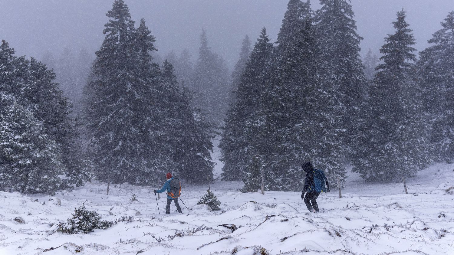 Météo : le département de l'Ain placé en vigilance orange neige et verglas, sept départements au total en alerte