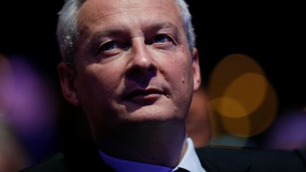 Bruno Le Maire assiste au conseil national des Républicains, le 14 janvier 2017, à Paris. (THOMAS SAMSON / AFP)