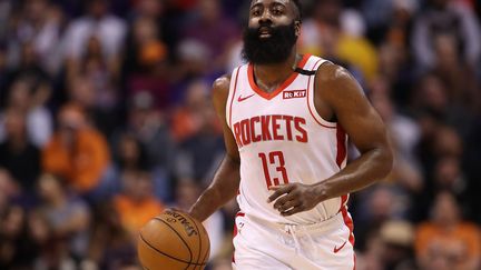 James Harden, l'arrière star des Rockets. (CHRISTIAN PETERSEN / GETTY IMAGES NORTH AMERICA)