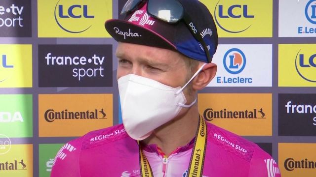 Intenable depuis le début du Tour de France, le Danois Magnus Cort Nielsen s'impose pour la première fois lors de cette édition 2022. Avec ses sept jours à pois en première semaine, il réalise un Tour remarquable enfin couronné de succès.