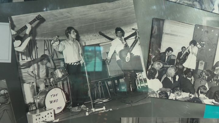 The Who during their concert at Golf Drouot in 1965. (FRANCE 3 AUVERGNE)