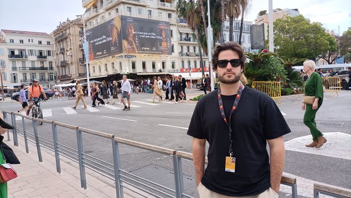 Le TikTokeur Antton Racca a été invité au Festival de Cannes 2022.&nbsp; (FRANCEINFO)