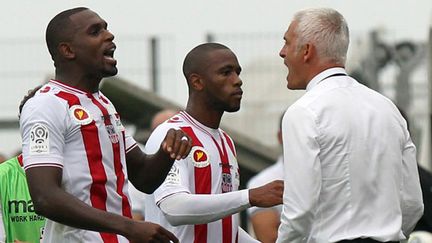 L'Ajaccio de Zubar et Ravanelli (PASCAL POCHARD CASABIANCA / AFP)