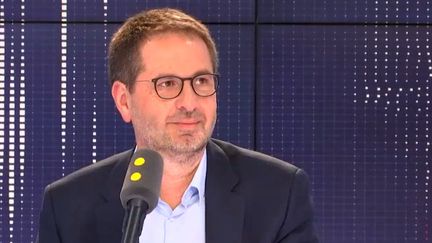 Jérôme Fenoglio, directeur du journal Le Monde, sur franceinfo mercredi 29 mai 2019. (FRANCEINFO / RADIOFRANCE)