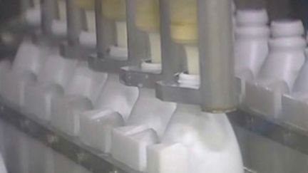 Le conflit a opposé pendant huit jours les producteurs de lait de brebis de Roquefort aux industriels du secteur. (France 3)