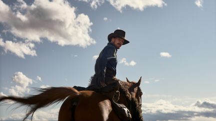 L'acteur Benedict Cumberbatch dans le film de Jane Campion "The Power of the Dog" (2021).&nbsp; (KIRSTY GRIFFIN / NETFLIX)