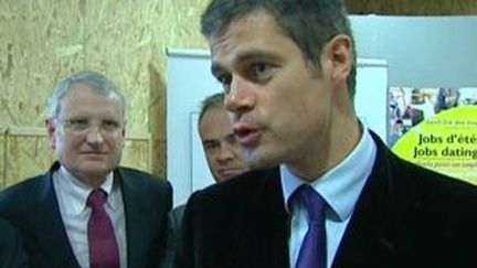 Laurent Wauquiez, secrétaire d'Etat chargé de l'emploi (france 3 lorraine)