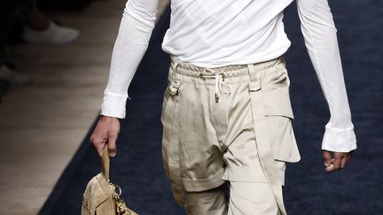 Défilé Balmain prêt-à-porter printemps-été 2016, à Paris
 (FRANCOIS GUILLOT / AFP)