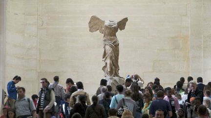 La Victoire de Samothrace, au musée du Louvre
 (Jaubert / SIPA)