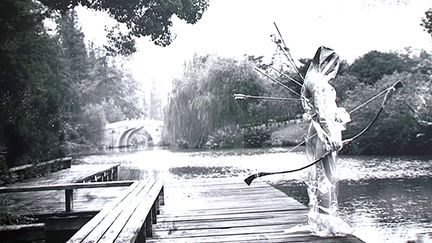 Extrait d'une oeuvre exposé dans le cadre de l'exposition "Confronting Anitya"
 (Copie d&#039;écran France 3 / Culturebox)