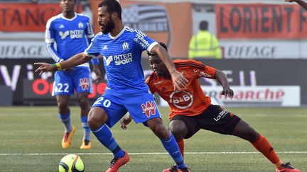 Jacques-Alaixys Romao devant Lamine Gassama (LOIC VENANCE / AFP)