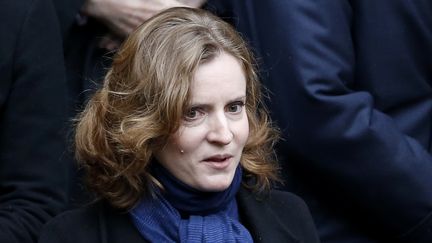 Nathalie Kosciusko-Morizet, vice-pr&eacute;sidente de l'UMP, le 8 d&eacute;cembre 2014 &agrave; l'enterrement de Jacques Barrot &agrave; Paris. (KENZO TRIBOUILLARD / AFP)