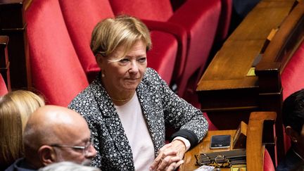 Patricia Gallerneau, le 17 octobre 2018 à l'Assemblée nationale à Paris (MAXPPP)